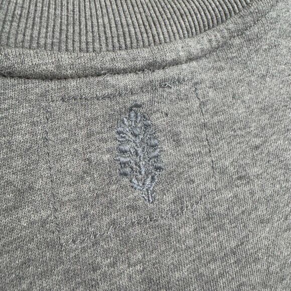 Free People Movement All Star Buti Oversize Graphic Sweatshirt Gray Large - Picture 8 of 13